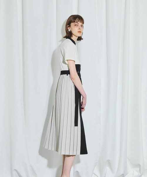 UNITED TOKYO 半袖 ワンピース UNITED TOKYO 「UNITED TOKYO」 半袖ワンピース 1 ブラック