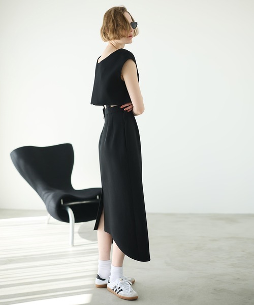 LE CIEL BLEU ワンピース ハイウエストワンピース / Highwaist