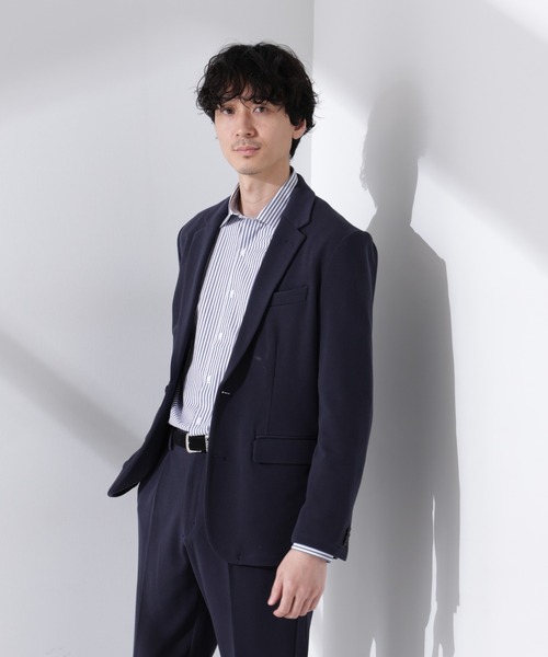 【美品】NANOuniverse Damerino セットアップ　Mサイズ NANO universe セットアップ 「Damerino」 ナイロンストレッチ