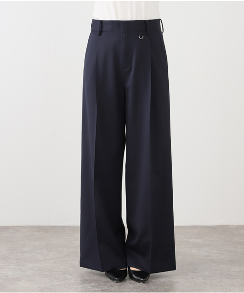 SUNDAY タックパンツ新品★黒　Mサイズ EVERYDAY I LIKE. スラックス パンツ 3シーズンタックパンツ