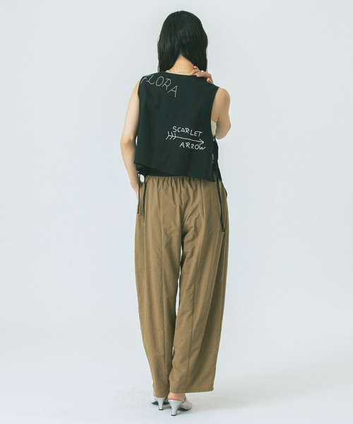 ベスト+ジレ Black Beads Embroidery Vest Black Beads Embroidery Vest｜Yahoo!フリマ（旧PayPayフリマ）