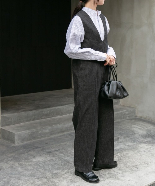 FORK&SPOON（フォークアンドスプーン） サロペット オーバーオール 綿