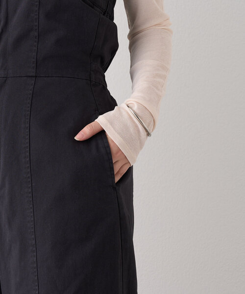 mystic パンツ Dickies 製品染めベアオールインワン レディース