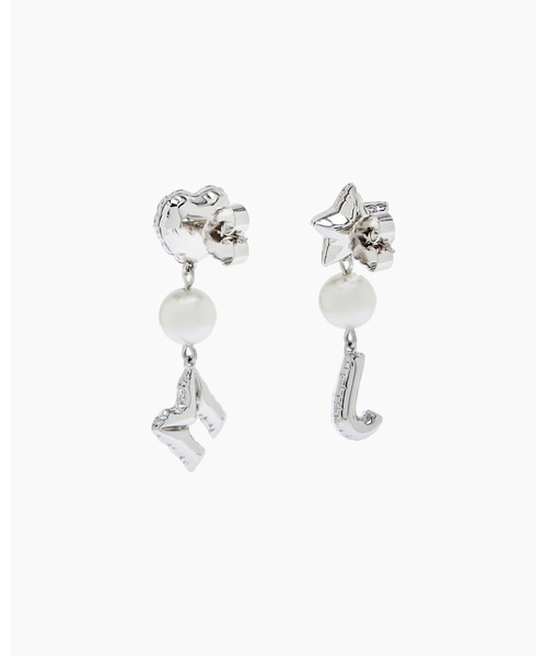 【関税込み】Marc Jacobs シルバー J Marc Star フープピアス Marc Jacobs バルーン スター ピアス | シルバートーン