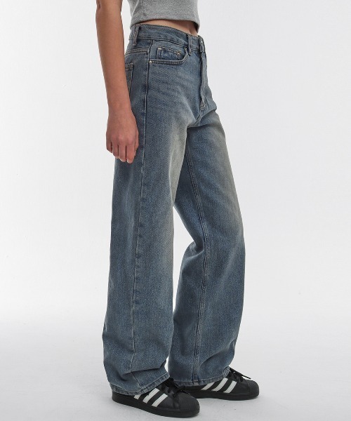 BLACKUP ジーンズ デニム デニムパンツ 「B-DENIM」 WASHING