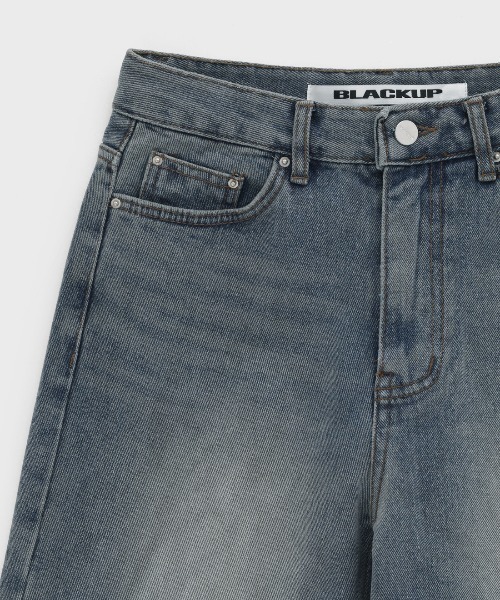 BLACKUP ジーンズ デニム デニムパンツ 「B-DENIM」 WASHING