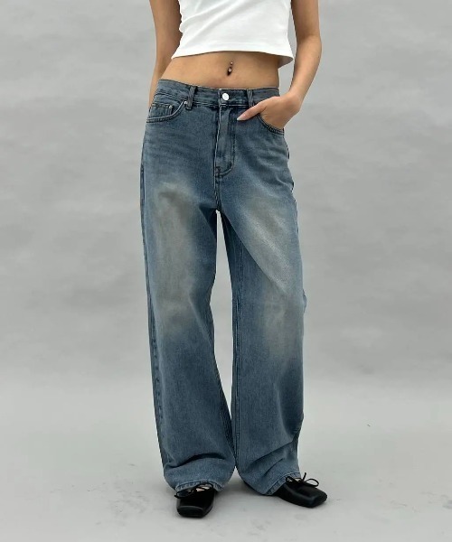 BLACKUP WASHING WIDE 039 Sサイズ ブルー BLACKUP WASHING WIDE 039 Sサイズ ブルー - メルカリ