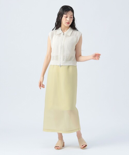 ベスト ジレ メッシュ ラメ ベスト レディース BAB ベスト ジレ ラメメッシュベスト レディース : ZOZOTOWN
