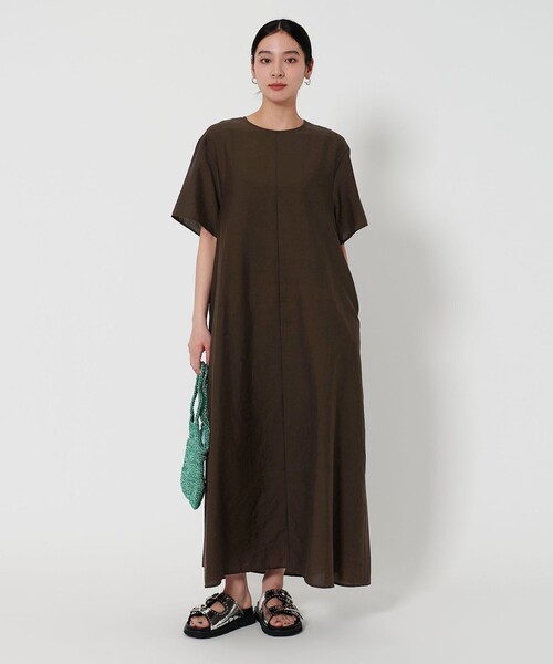 ユナイテッドアローズ　シアーバックリボンワンピース BEAUTY＆YOUTH UNITED ARROWS ワンピース シアー バックリボン
