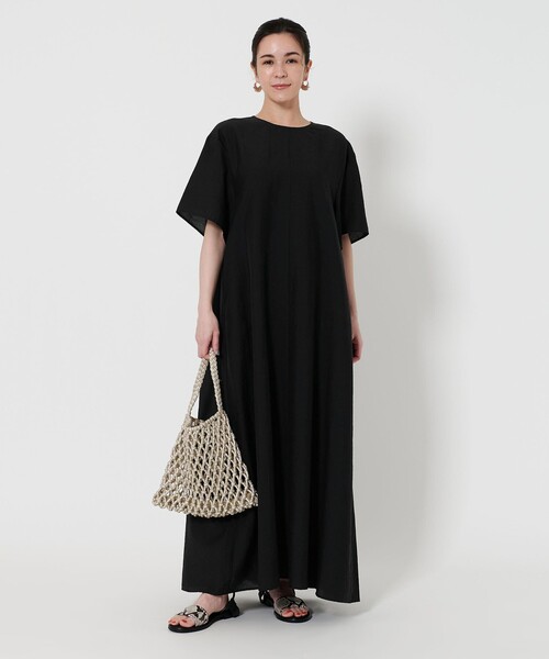 ユナイテッドアローズ　シアーバックリボンワンピース BEAUTY＆YOUTH UNITED ARROWS ワンピース シアー バックリボン