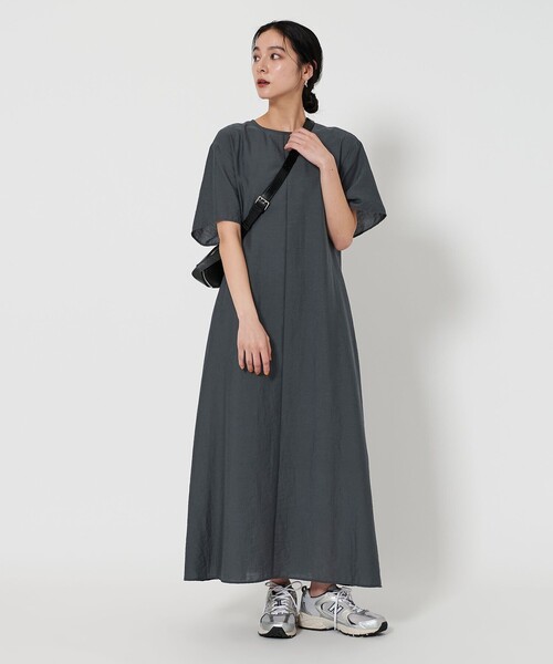 ユナイテッドアローズ　シアーバックリボンワンピース BEAUTY＆YOUTH UNITED ARROWS ワンピース シアー バックリボン