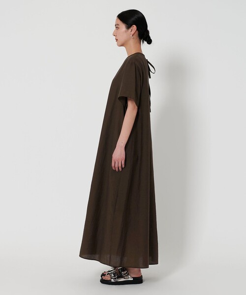 なほ　BEAUTY&YOUTH シアーバックリボンワンピース BEAUTY＆YOUTH UNITED ARROWS ワンピース シアー バックリボン