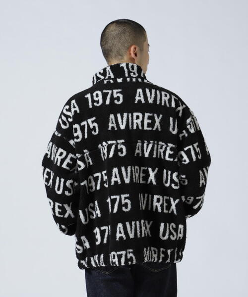 AVIREX（アヴィレックス） ジップアップブルゾン LARGE ベージュ