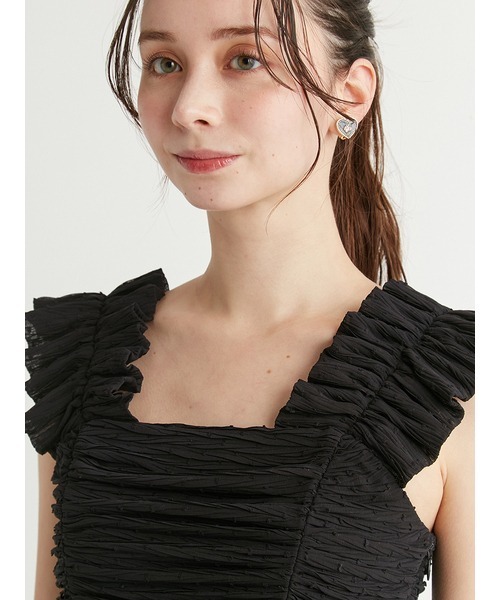 CELFORD（セルフォード） ブラウス シャツ バルーンペプラムキャミ