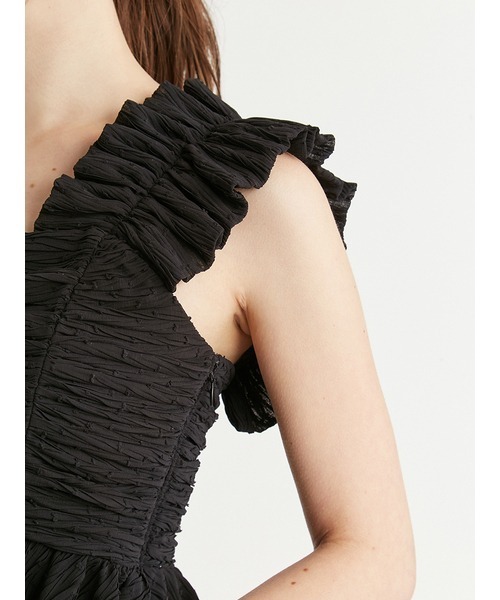 CELFORD（セルフォード） ブラウス シャツ バルーンペプラムキャミ