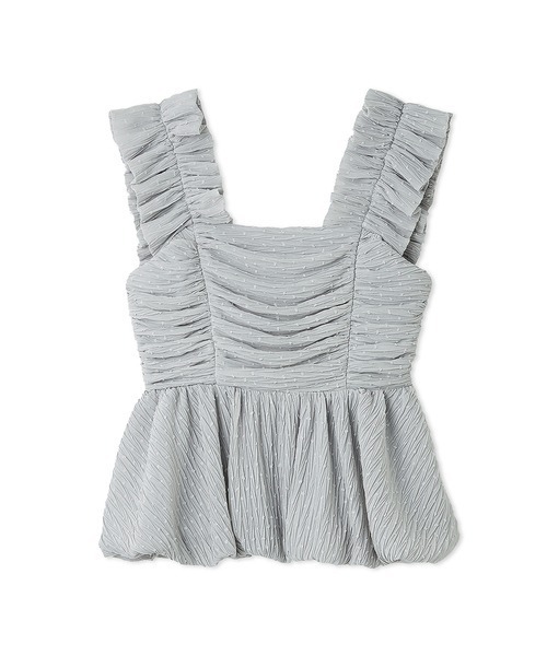 CELFORD（セルフォード） ブラウス シャツ バルーンペプラムキャミ