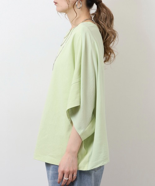 hunch tシャツ USAコットン 前後2WAY ドルマンTシャツ