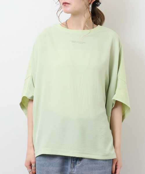 hunch tシャツ USAコットン 前後2WAY ドルマンTシャツ