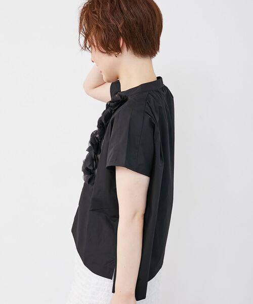 le.coeur blanc ブラウス シャツ TORRAZZO DONNAフラワー