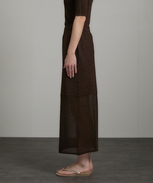 SALON adam et rope'（サロン アダム エ ロペ） スカート ブライトリブ