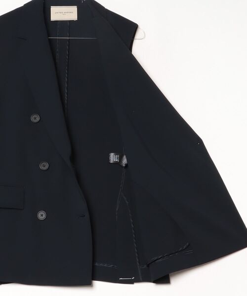 新品 UNITED ARROWS ユナイテッドアローズ ネイビー ベスト 36 UNITED ARROWS 「UNITED ARROWS」 ベスト 36 ネイビー