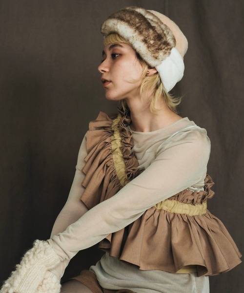 帽子 ORIENT MILLINERY ORIENT MILLINERY 帽子 ハット majalis「マジェリス」ハニカム