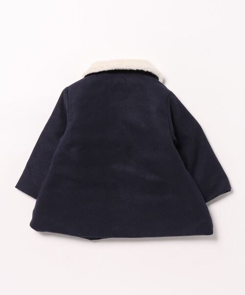 「la poche biscuit」 「KIDS」チェスターコート 140 ネイビー キッズ_画像2