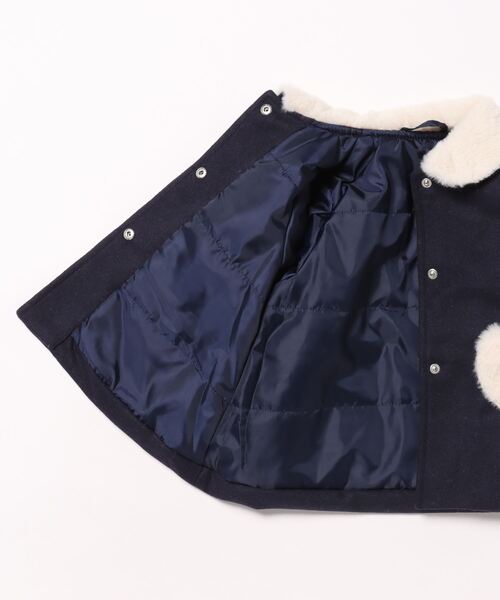「la poche biscuit」 「KIDS」チェスターコート 140 ネイビー キッズ_画像3
