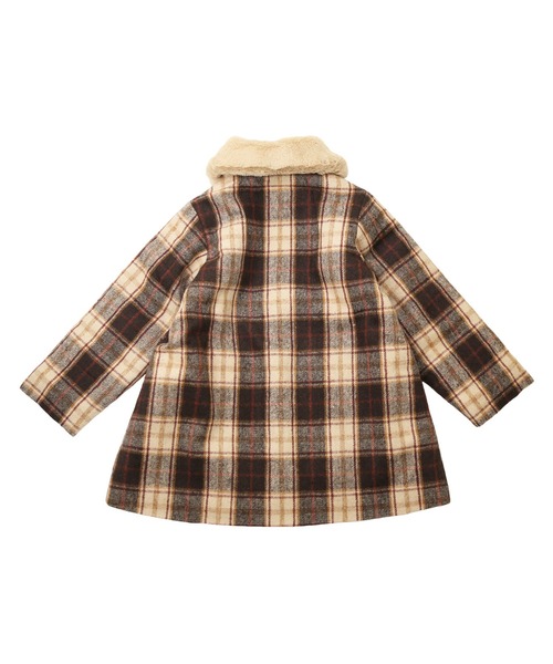 「la poche biscuit」 「KIDS」チェスターコート 140 ネイビー キッズ_画像4