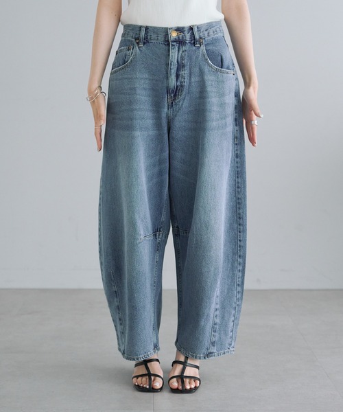 PUAL CE CIN のデニム pual ce cin ジーンズ デニム デニムパンツ 「25th」綿麻デニム