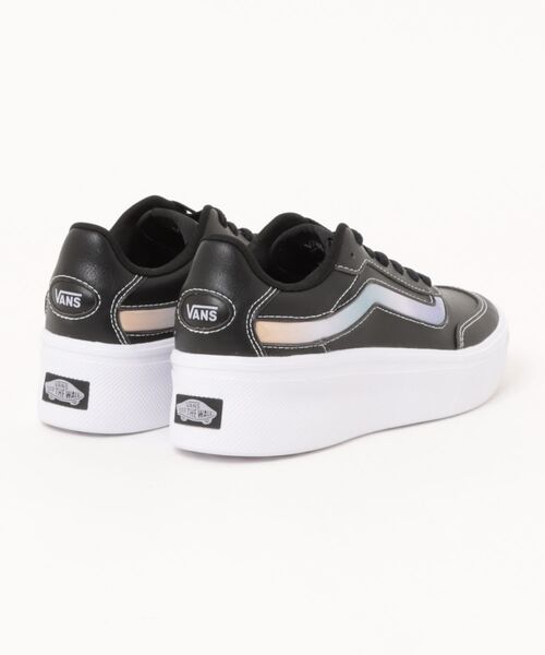 VANS（ヴァンズ） スニーカー ISSAC イサック V3942 JELLY BLACK/WHITE
