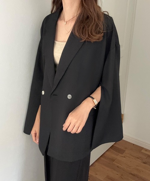 [LAUIR] tailored jacket SMALL свет бежевый женский 