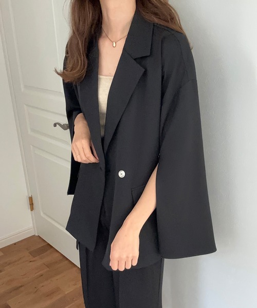 [LAUIR] tailored jacket SMALL свет бежевый женский 