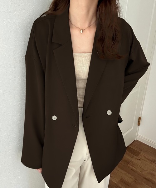 [LAUIR] tailored jacket SMALL свет бежевый женский 
