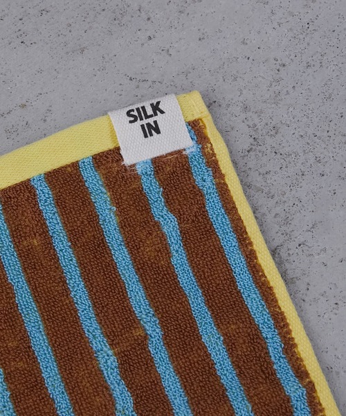 WITH OR WITHOUT ハンカチ STRIPE HAND TOWEL/ストライプハンドタオル