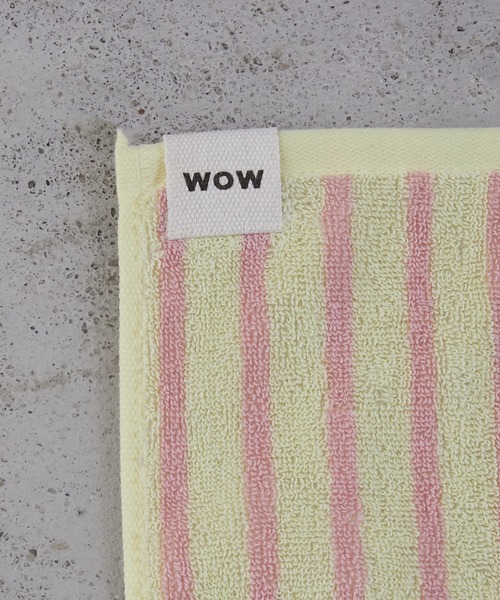 WITH OR WITHOUT ハンカチ STRIPE HAND TOWEL/ストライプハンドタオル