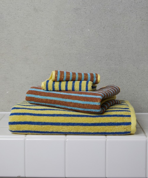 WITH OR WITHOUT ハンカチ STRIPE HAND TOWEL/ストライプハンドタオル