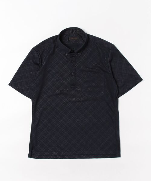 m.f.editorial ポロシャツ 「ストレッチ 形態安定 吸水速乾