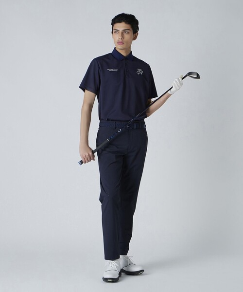 UNITED ARROWS GOLF ポロシャツ Lサイズ ネイビー　新品未使用 23区GOLF ニジュウサンクゴルフ 半袖ポロシャツ ネイビー系 1