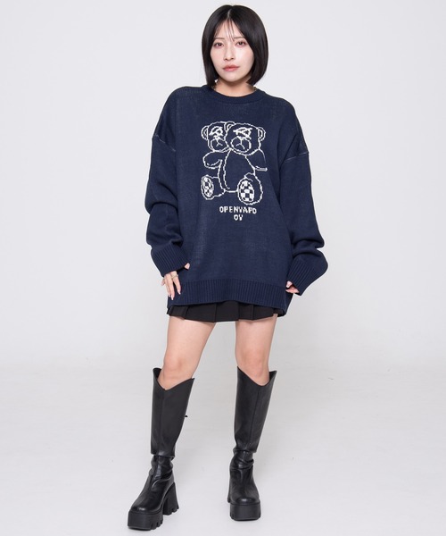 OY（オーワイ） 長袖ニット L ブラック レディース : ZOZOTOWN Yahoo