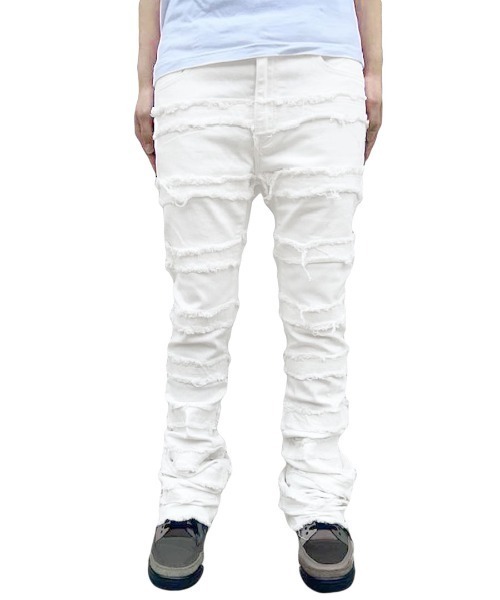 mnml（ミニマル） ジーンズ 「mnml」X597 PANELED SKINNY STACKED