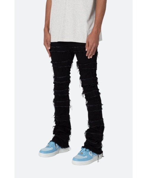mnml ジーンズ 「mnml」X597 PANELED SKINNY STACKED DENIM 「I
