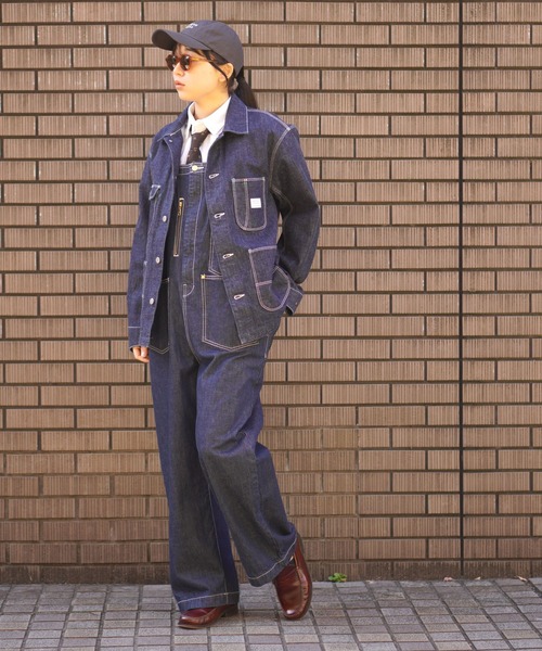 希少濃紺 80s 90s BROOKLYN OVERALL デニム カバーオール 希少濃紺 80s 90s BROOKLYN OVERALL デニム カバーオール - メルカリ