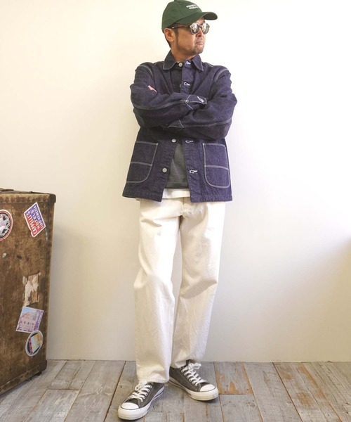 希少濃紺 80s 90s BROOKLYN OVERALL デニム カバーオール BROOKLYN OVERALL（ブルックリンオーバーオール） デニムジャケット g