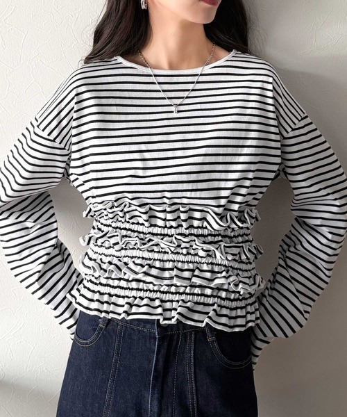 【新品未使用】フリル付き 長袖 80cm 18_000000006539.jpg