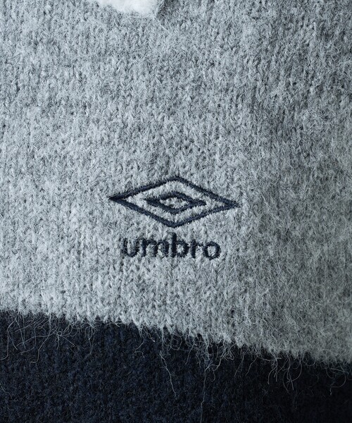 umbro ニット セーター UMBRO × PUBLUX/アンブロ ワンポイント