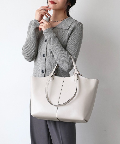 MIAN（ミアン） トートバッグ LILAC / ダブルハンドルA4トートバッグ