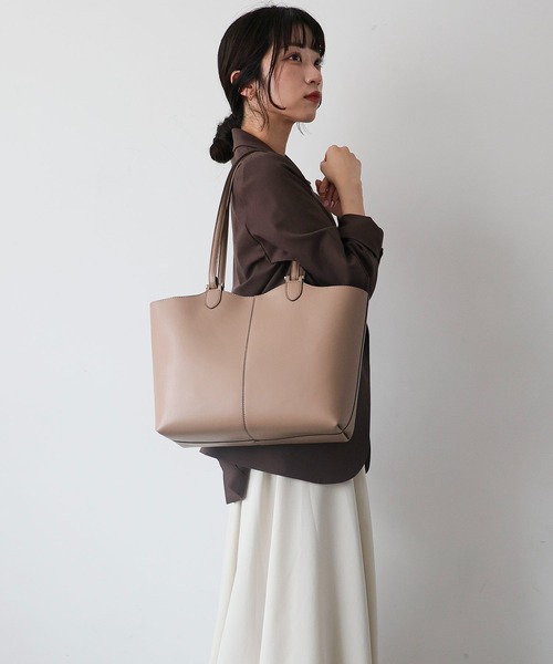 MIAN（ミアン） トートバッグ LILAC / ダブルハンドルA4トートバッグ