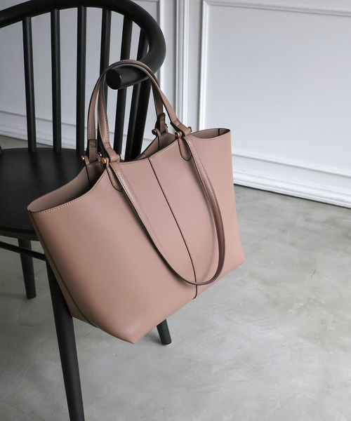 MIAN（ミアン） トートバッグ LILAC / ダブルハンドルA4トートバッグ