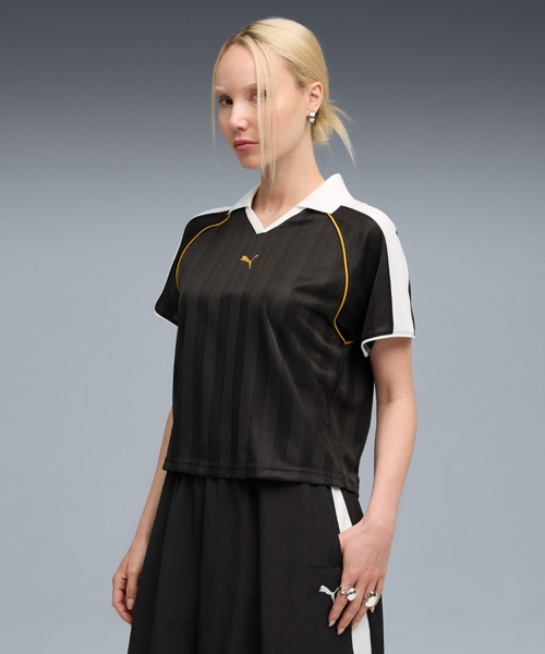 tシャツ PUMA プーマ ウィメンズ T7 リラックスド フットボール 半袖 Tシャツ レディース
